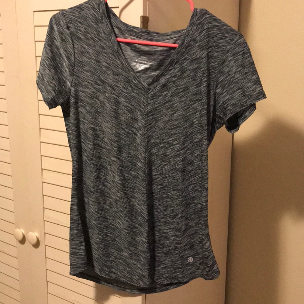 Black wicking work out shirt